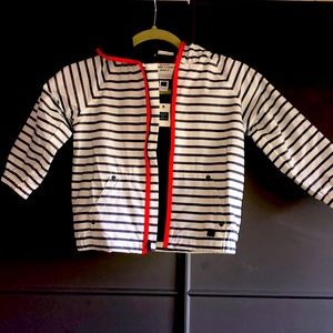 Authentic Janie and Jack wind breaker style jacket size 3/4